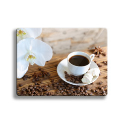 Deska szklana Coffee&Orchid