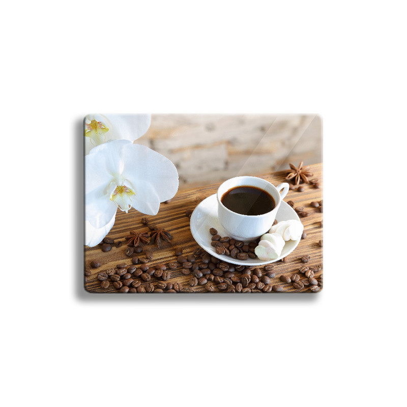 Deska szklana Coffee&Orchid