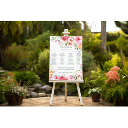 Plan Stołów szklany 70x100 cm