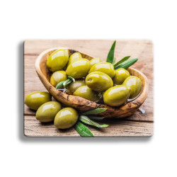 Deska szklana Green Olives