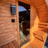 Drzwi do sauny szklane