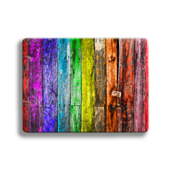 Deska szklana Colorful Wood