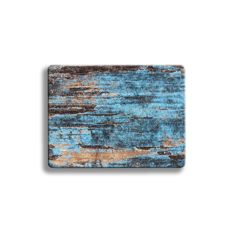 Deska szklana Wood Painted Blue