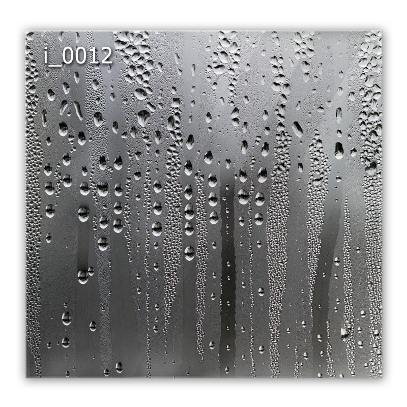 Panel szklany hartowany 60x60 Deszcz