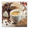 Panel szklany hartowany 60x60 Filiżanka Kawy