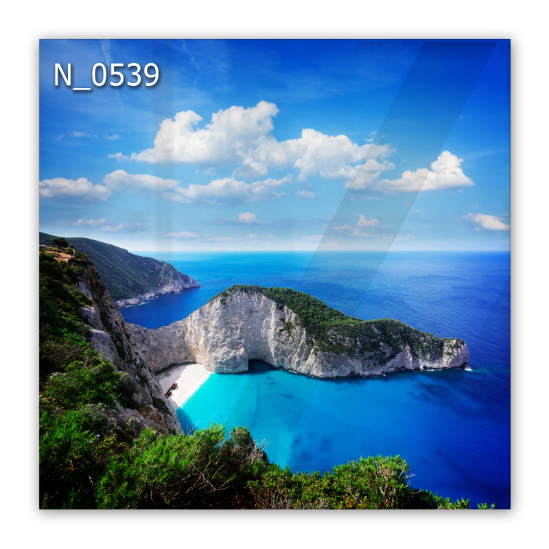 Panel szklany hartowany 60x60 Zakinthos