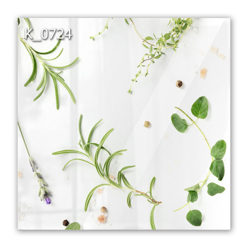 Panel szklany hartowany 60x60 Zioła