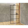 Kabina Lusso Black Loft Walk-in Clear