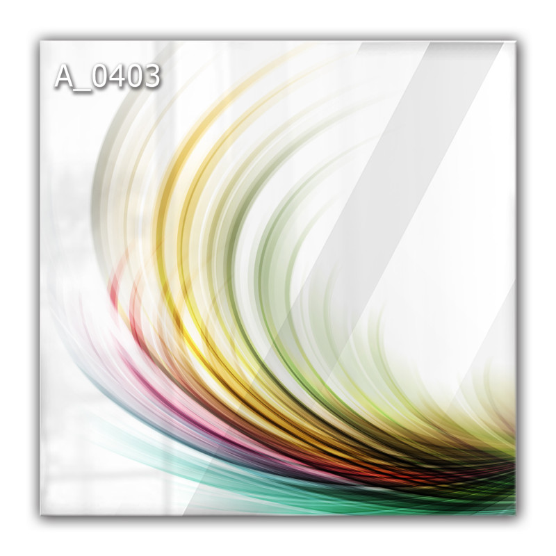 Panel szklany hartowany 60x60 Kolorowa Abstrakcja