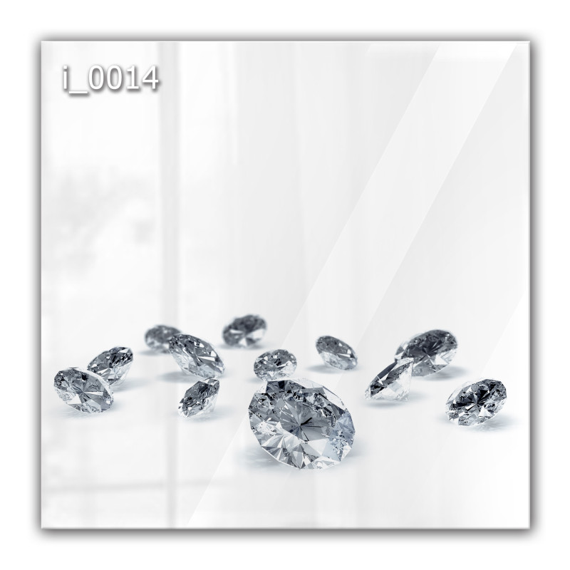 Panel szklany hartowany 60x60 Diamenty