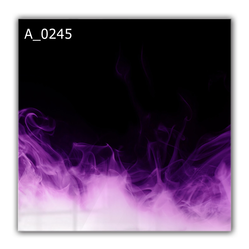 Panel szklany hartowany 60x60 Fioletowy Dym