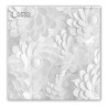Panel szklany hartowany 60x60 Białe Kwiaty
