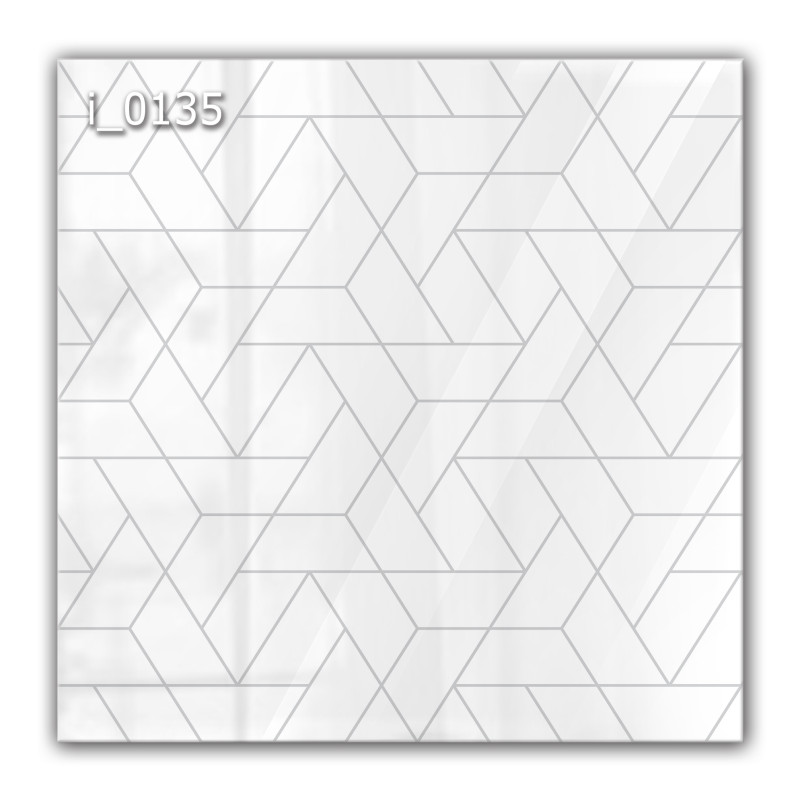 Panel szklany hartowany 60x60 Płytki Kształty