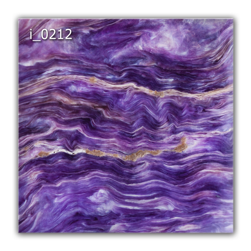 Panel szklany hartowany 60x60 Fioletowy Kamień