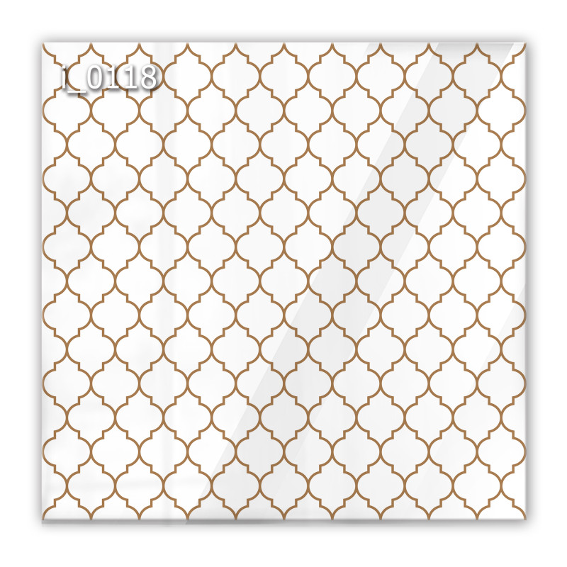 Panel szklany hartowany 60x60 Wzór Marokański