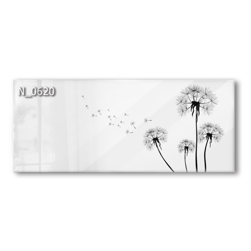 PANEL SZKLANY DO KUCHNI 120x50 cm - DMUCHAWCE