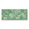 PANEL SZKLANY DO KUCHNI 120x50 cm - LIŚCIE PALMY