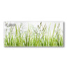 PANEL SZKLANY DO KUCHNI 120x50 cm - TRAWY