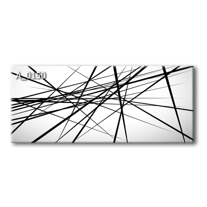 PANEL SZKLANY DO KUCHNI 120x50 cm - LINIE