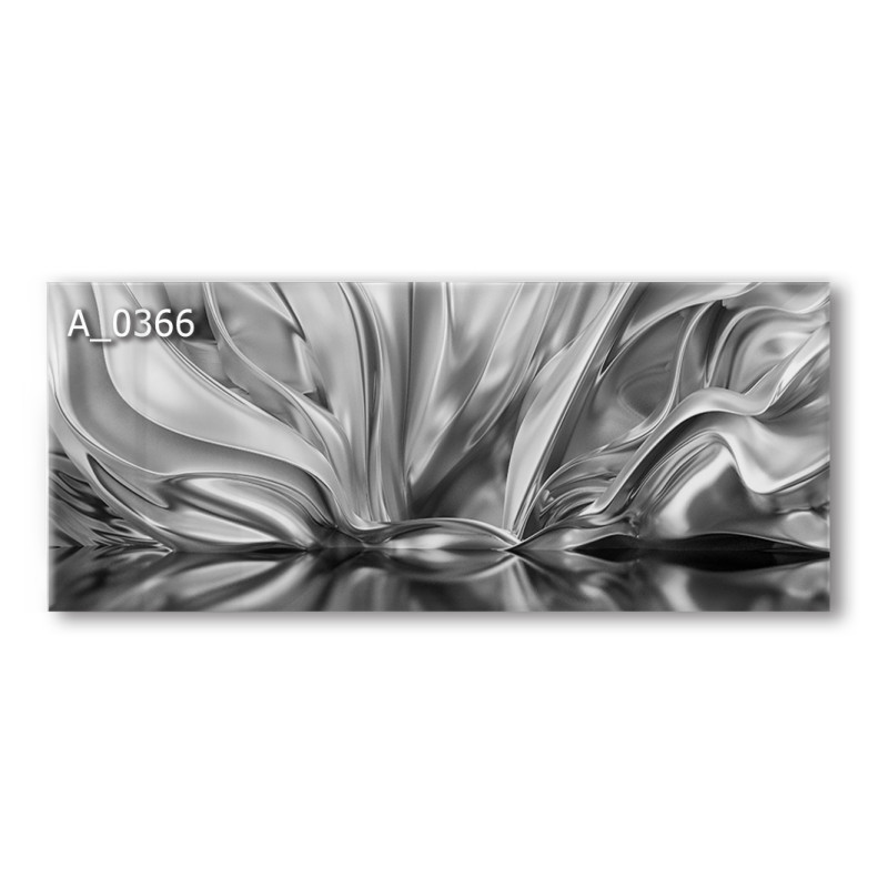 PANEL SZKLANY DO KUCHNI 120x50 cm - FALE