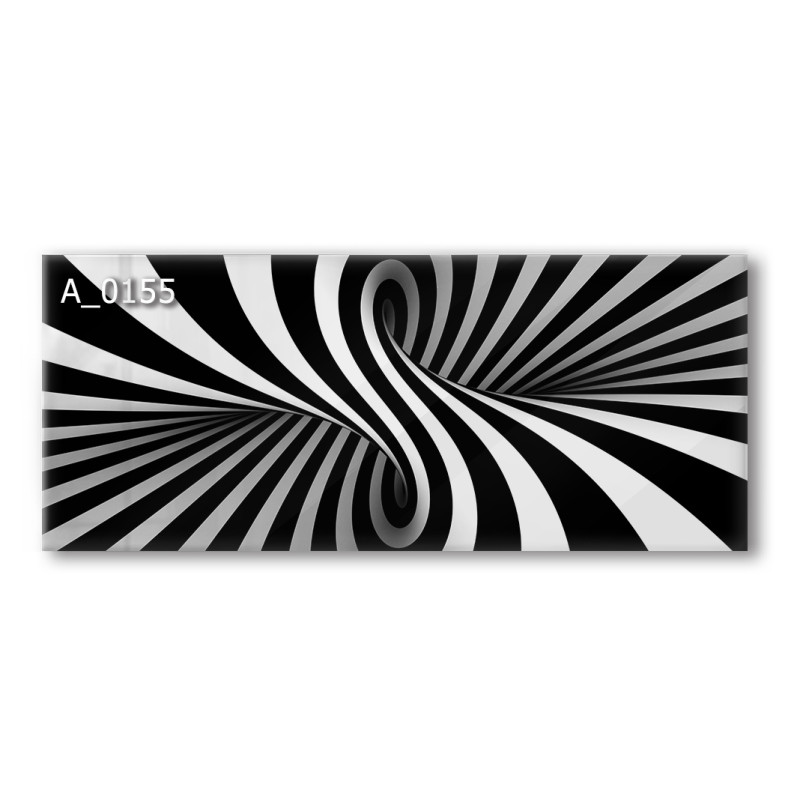 PANEL SZKLANY DO KUCHNI 120x50 cm - NIESKOŃCZONOŚĆ