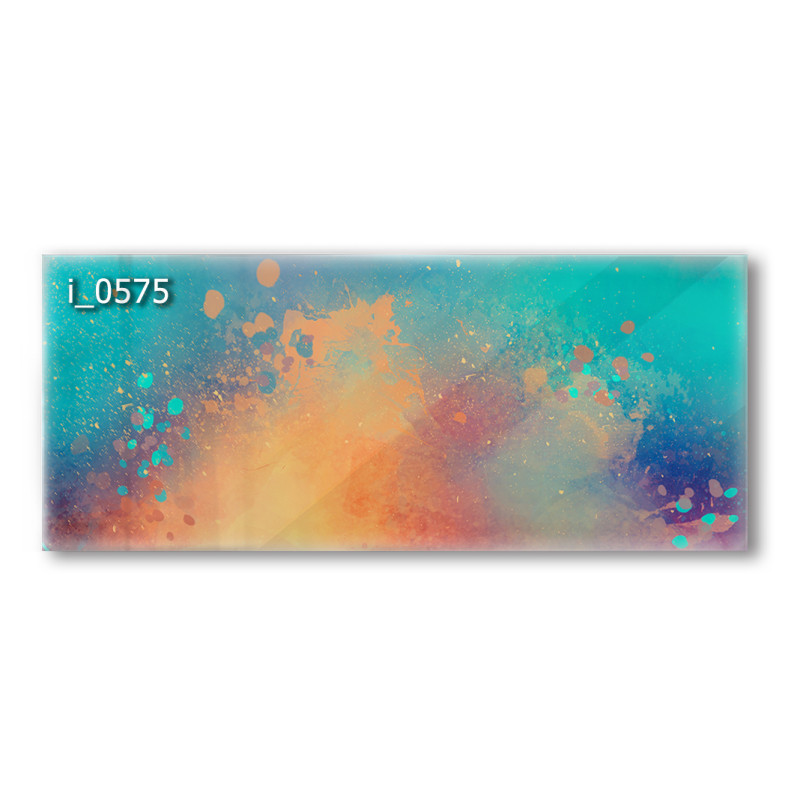 PANEL SZKLANY DO KUCHNI 120x50 cm - FARBY