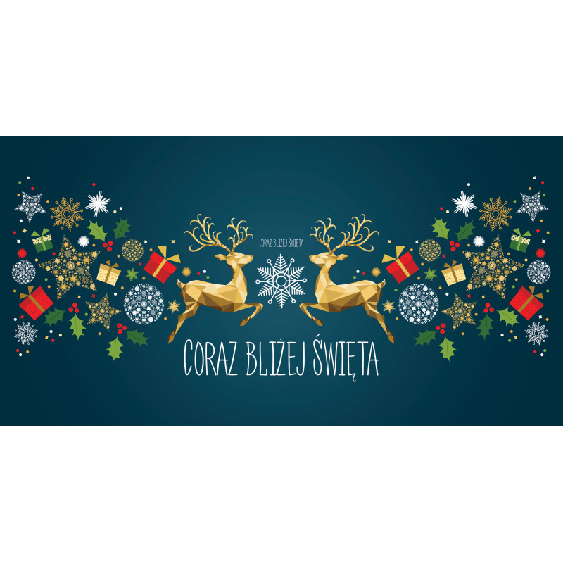 Obraz szklany Coraz Bliżej Święta