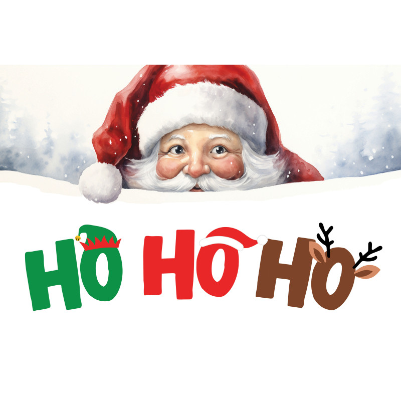 Obraz szklany Ho Ho Ho