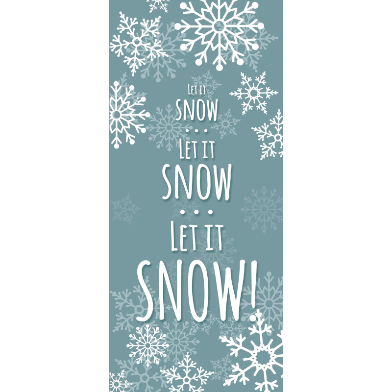 Obraz szklany Let It Snow