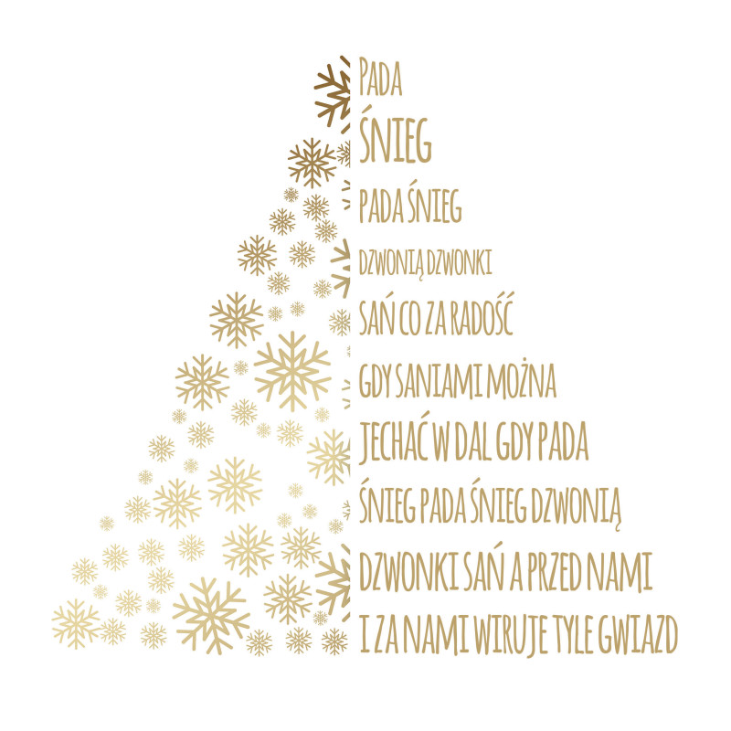 Obraz szklany Pada Śnieg