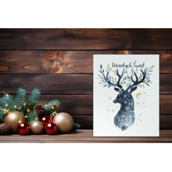 Obraz szklany Wesołych Świąt