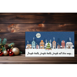 Obraz szklany Jingle Bells