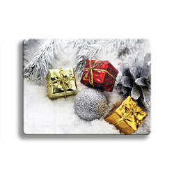 Deska szklana świąteczna...