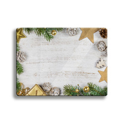 Deska szklana świąteczna...