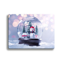 Deska szklana świąteczna...