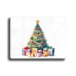 Deska szklana świąteczna...