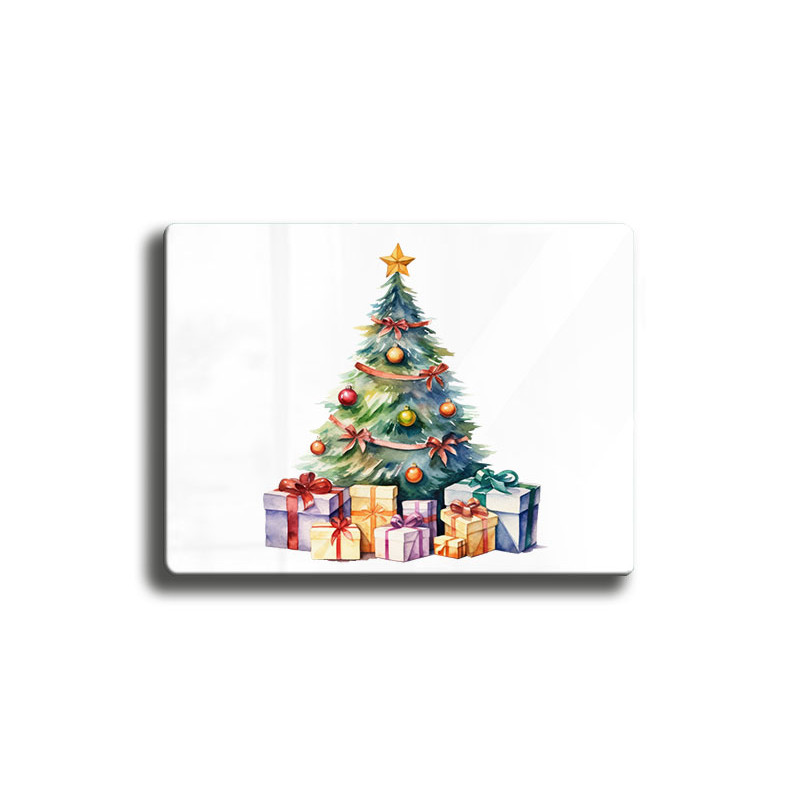 Deska szklana świąteczna CHOINKA