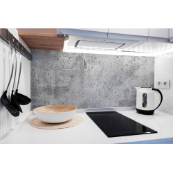 PANEL SZKLANY DO KUCHNI 120x50 cm - BETON II