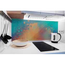 PANEL SZKLANY DO KUCHNI 120x50 cm - FARBY