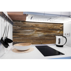 PANEL SZKLANY DO KUCHNI 120x50 cm - STARE DESKI