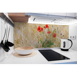 PANEL SZKLANY DO KUCHNI 120x50 cm - MAKI