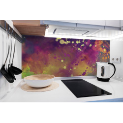 PANEL SZKLANY DO KUCHNI 120x50 cm - FARBY