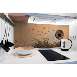 PANEL SZKLANY DO KUCHNI 120x50 cm - DMUCHAWIEC