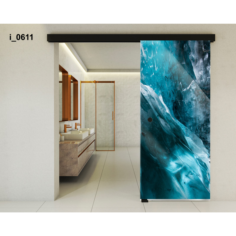 Drzwi szklane przesuwne PortaVetro LODOWIEC i_0611