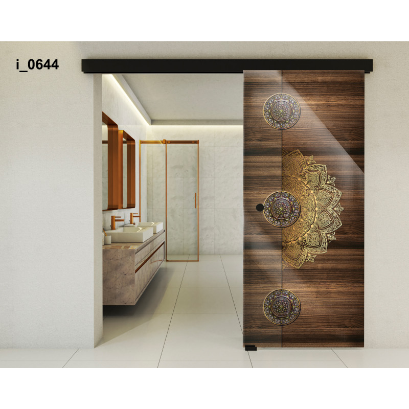 Drzwi szklane przesuwne PortaVetro ZDOBIENIA i_0644