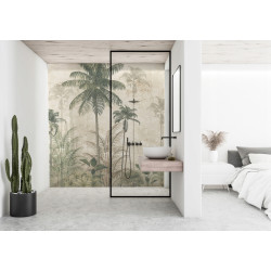 PANEL SZKLANY DO ŁAZIENKI - PALMA