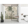PANEL SZKLANY DO ŁAZIENKI - PALMA