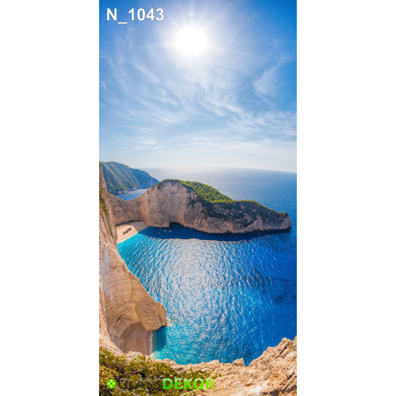 PANEL SZKLANY DO ŁAZIENKI - ZAKINTHOS