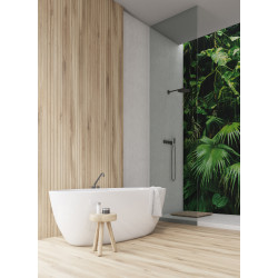 PANEL SZKLANY DO ŁAZIENKI - DŻUNGLA