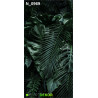 PANEL SZKLANY DO ŁAZIENKI - LIŚCIE TROPIKALNE CIEMNE